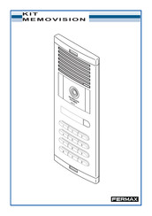 Fermax MEMOVISION 100C DIGITAL Manual De Instrucciones