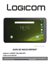 LOGICOM L-EMENT TAB 1043 BTK Guia De Inicio Rapido