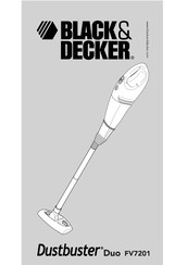 Black and Decker Dustbuster Duo FV7201 Manual De Instrucciones