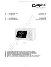 Alpina SF-7648 Instrucciones De Utilizacion