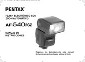 Pentax AF-540FGZ Manual De Instrucciones