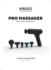 HoMedics PRO MASSAGER Manual Del Usuario