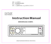 Denver Electronics CAU-439BT Manual De Instrucciones