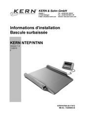 KERN NTNN Instrucciones De Instalación