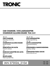 Tronic TCA 3 A1 Instrucciones De Uso