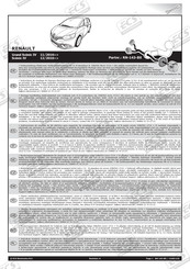 ECS Electronics RN-143-BX Instrucciones De Montaje
