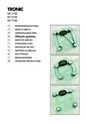 Tronic KH 3150 Modo De Empleo