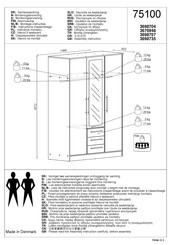 JYSK Tebstrup 3698707 Instrucciones De Montaje