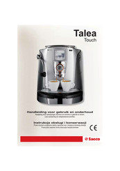 Saeco Talea Touch Manual De Uso Y Mantenimiento