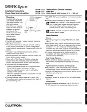 Lutron OMX-WC Instrucciones De Montaje