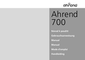 Ahrend 700 Manual De Empleo Y Mantenimiento