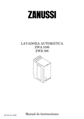 Zanussi ZWA 3106 Manual De Instrucciones