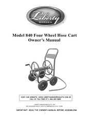 Liberty Garden 840 Manual