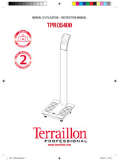 Terraillon TPRO5400 Manual De Instrucciones