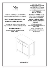 ME MARCKERIC BUFFET 2T Instrucciones De Montaje