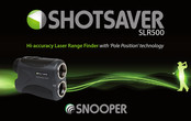 Snooper SHOTSAVER SLR500 Manual De Instrucciones