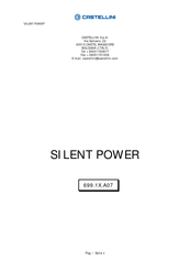 CASTELLINI Silent Power Gold Miniature Manual Del Usuario