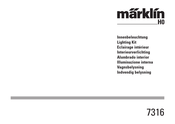 marklin 7316 Manual De Instrucciones