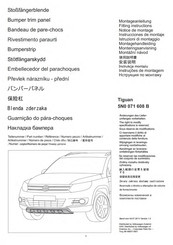 Volkswagen 5N0 071 608 B Instrucciones De Montaje