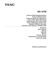 Teac HD-15TM Manual