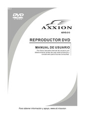 Axxion ADVD-213 Manual Del Usuario