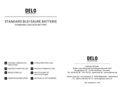 Delo 12N7-3B 12V/7AH SAE 90A Instrucciones De Uso