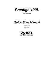 Zyxel Prestige 100L Manual De Inicio Rápido