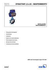 KSB DYNACTAIR 12 Manual De Instalación Y Mantenimiento