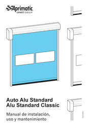 Urmet Aprimatic Auto Alu Standard Manual De Instalación, Uso Y Mantenimiento