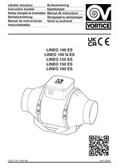 Vortice LINEO 150 ES Manual De Instrucciones