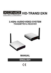 König Electronic VID-TRANS12KN Manual De Instrucciones