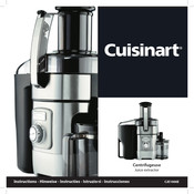 Cuisinart CJE1000E Manual De Instrucciones