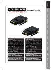 König Electronic VID-TRANS515KN Manual De Uso