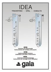 GALA IDEA OPAL Instrucciones De Montaje Y De Usuario