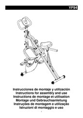 BH FITNESS YF94 Instrucciones De Montaje Y Utilización