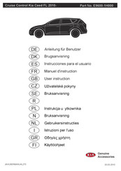 Kia E9600-1H000 Instrucciones Para El Usuario