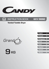 Candy GCV 590NC Manual De Instrucciones