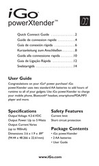 Igo powerXtender Guía De Conexión Rápida
