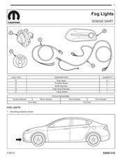 Mopar 82212851 Instrucciones De Montaje