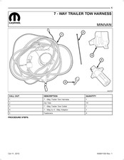 Mopar 82212455AD Instrucciones De Montaje