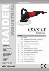 Raider RDI-PC05 Manual Del Usuario
