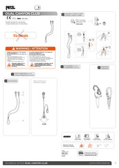 Petzl DUAL CANYON CLUB Manual Del Usuario