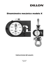 Avery Weigh-Tronix Dillon X Instrucciones Del Usuario