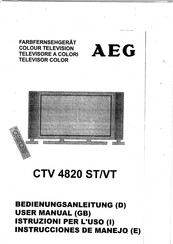 AEG CTV 4820 VT Instrucciones De Manejo