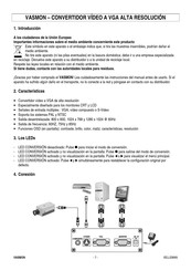 Velleman VASMON Manual Del Usuario