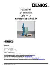 Denios XH Manual De Instrucciones