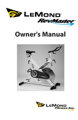 LeMond Fitness RevMaster Manual De Usuario