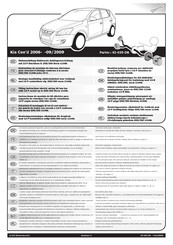 ECS Electronics KI-035-DB Instrucciones De Montaje