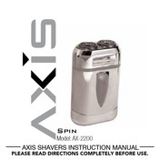 Axis Spin AX-2200 Manual De Instrucciones