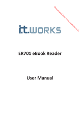 i.t.works ER701 Manual Del Usuario